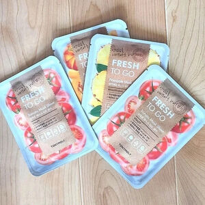 TONYMOLLY Fresh to Go sheet mask 4 pack